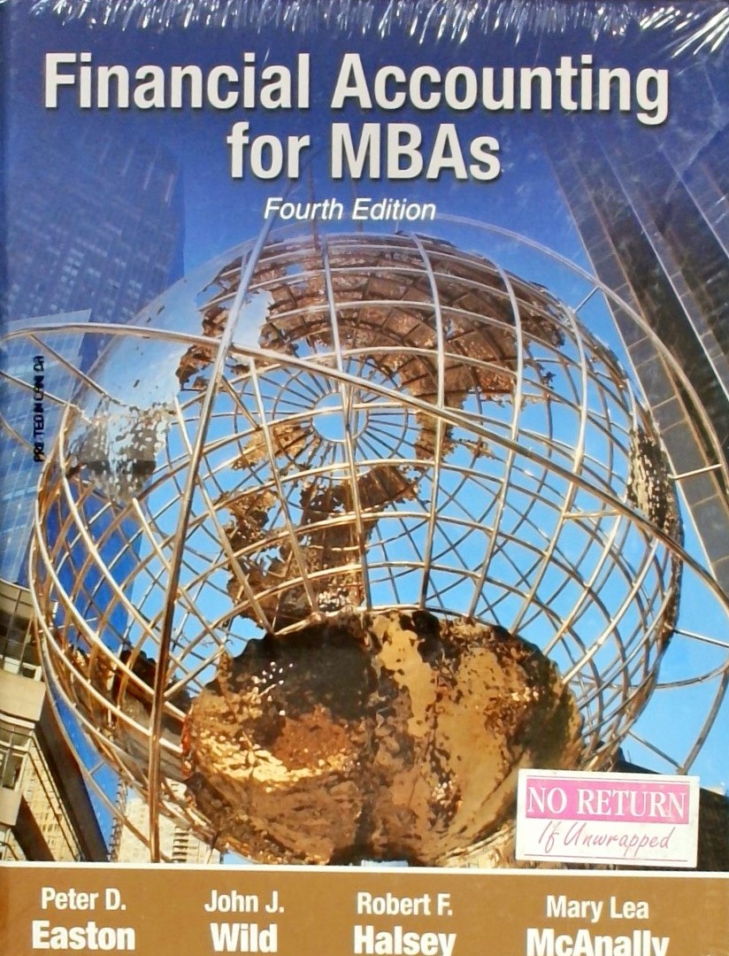 FINANCIAL ACCOUNTING FOR MBAs 4th edition