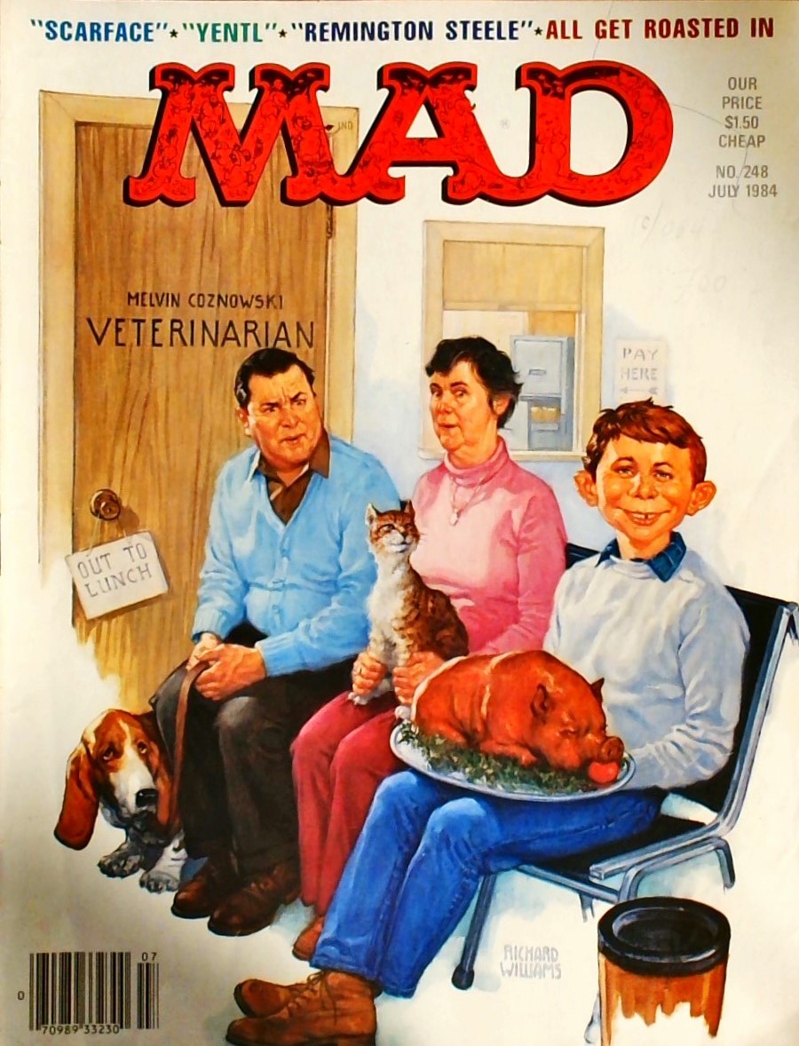 MAD MAGAZINE NO 248 JULY 1984