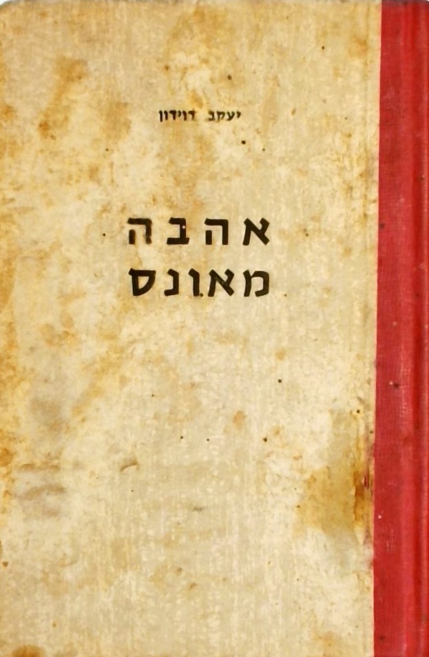 אהבה מאונס (הספר מוכתם ומספר דפים מודבקים)