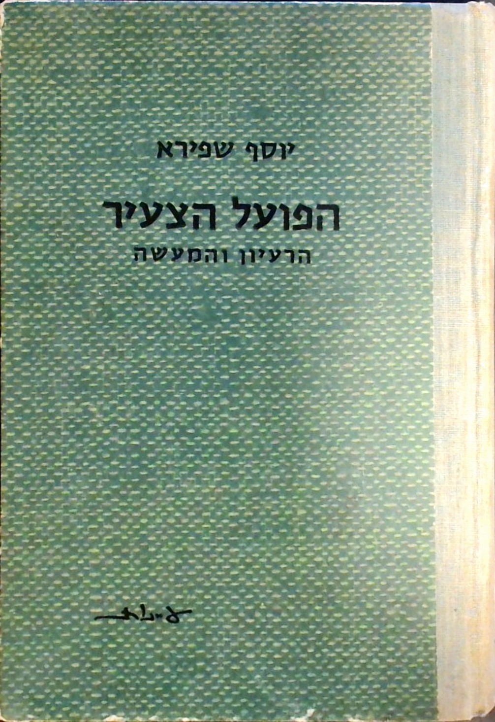 הפועל הצעיר הרעיון והמעשה