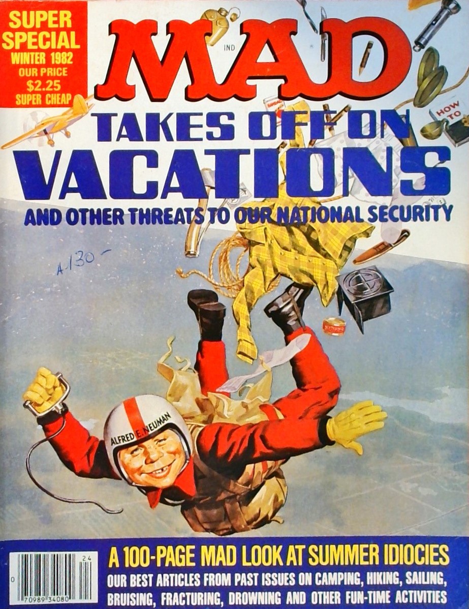 MAD TAKES OFF ON VACATIONS-WINTER 1982