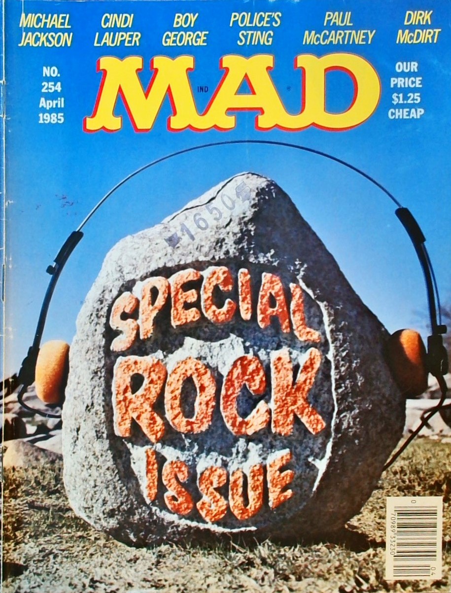 MAD MAGAZINE NO 254 APRIL 1985